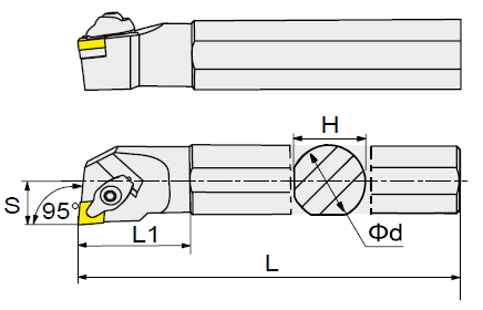 S40T DCLNR 12 Державка