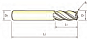 GMF58100 V7 PLUS 4FL MPH LONG CR E/M 10 R0.5*10*22*72 (YG-1) Фреза